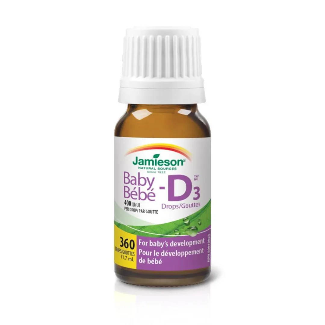 Baby D™ kapi, 400IU 11,7ml(360kapi), bočica