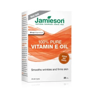 Jamieson ProVitamina 100% čisto vitamin E ulje, kutija eng