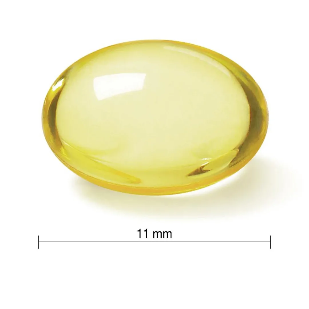 Jamieson vitamin D3 1.000 IU – prikaz veličine kapsule
