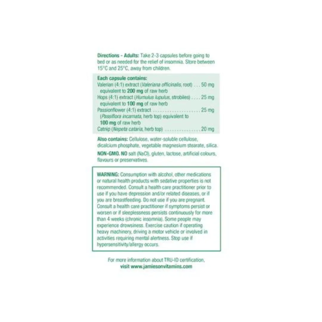 Relax & Sleep - VALERIAN HERBAL COMPLEX_3