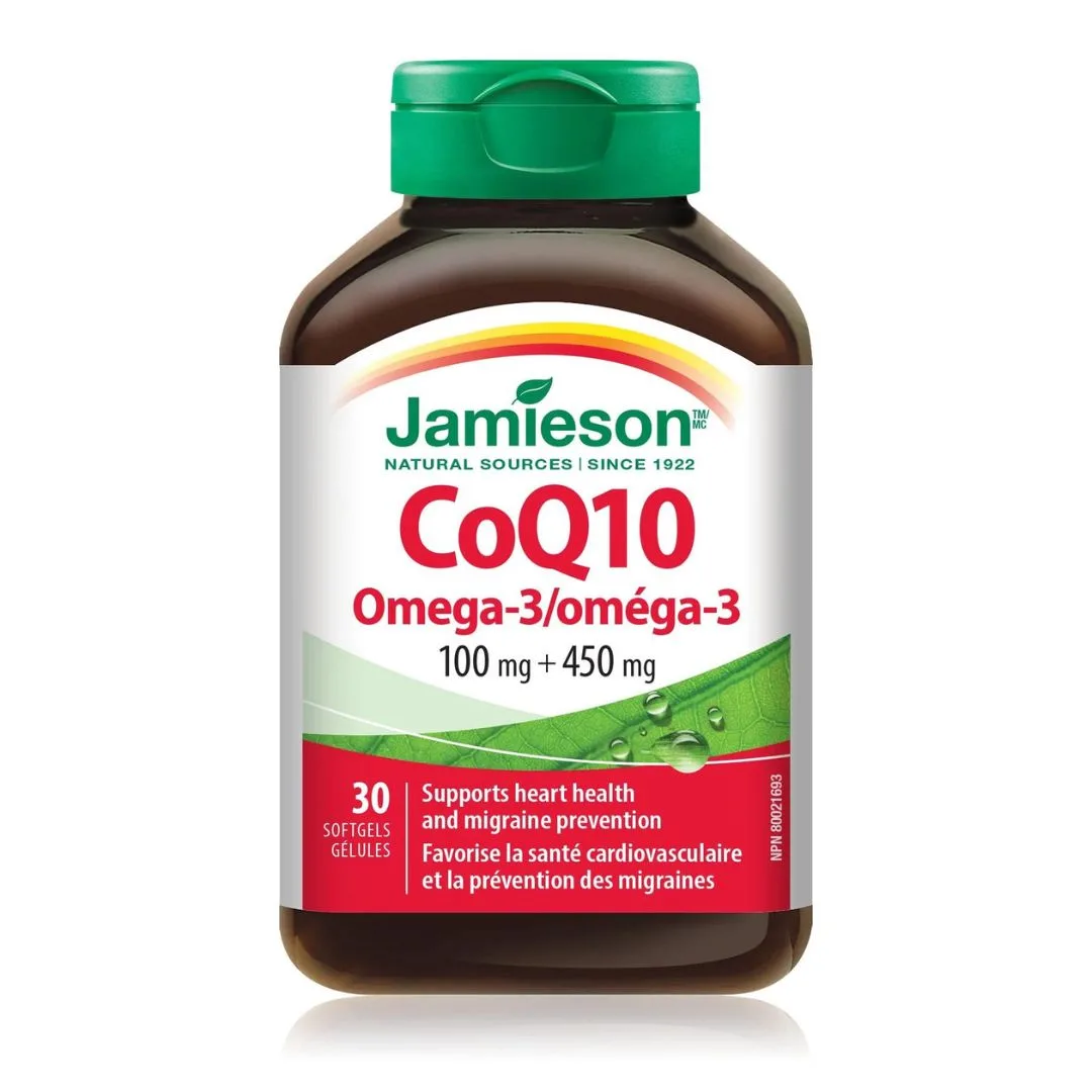 Jamieson CoQ10 100 mg sa omega-3