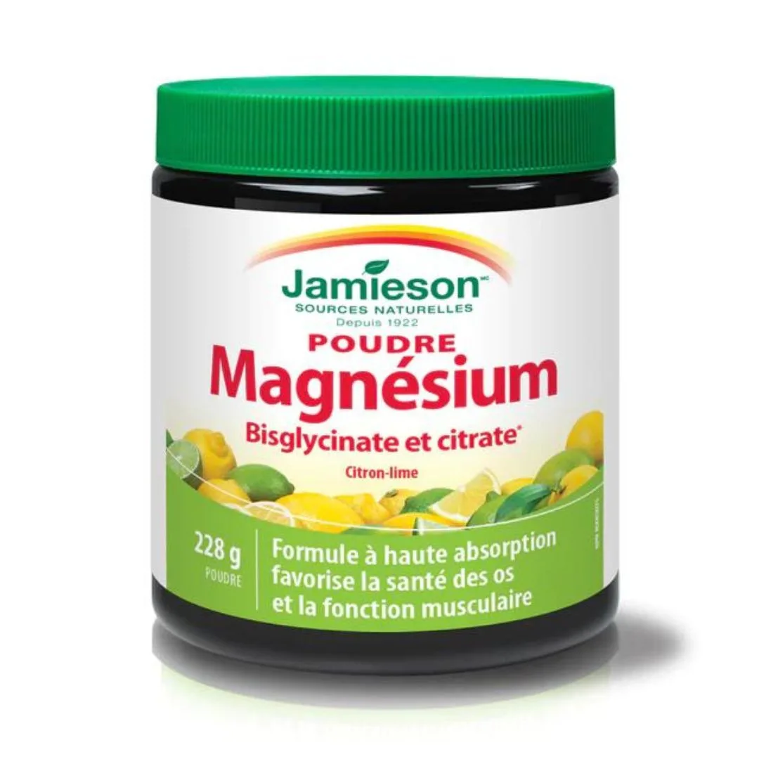 Jamieson Magnezijum Bisglicinat Plus Citrat Limun-Limeta u prahu_2