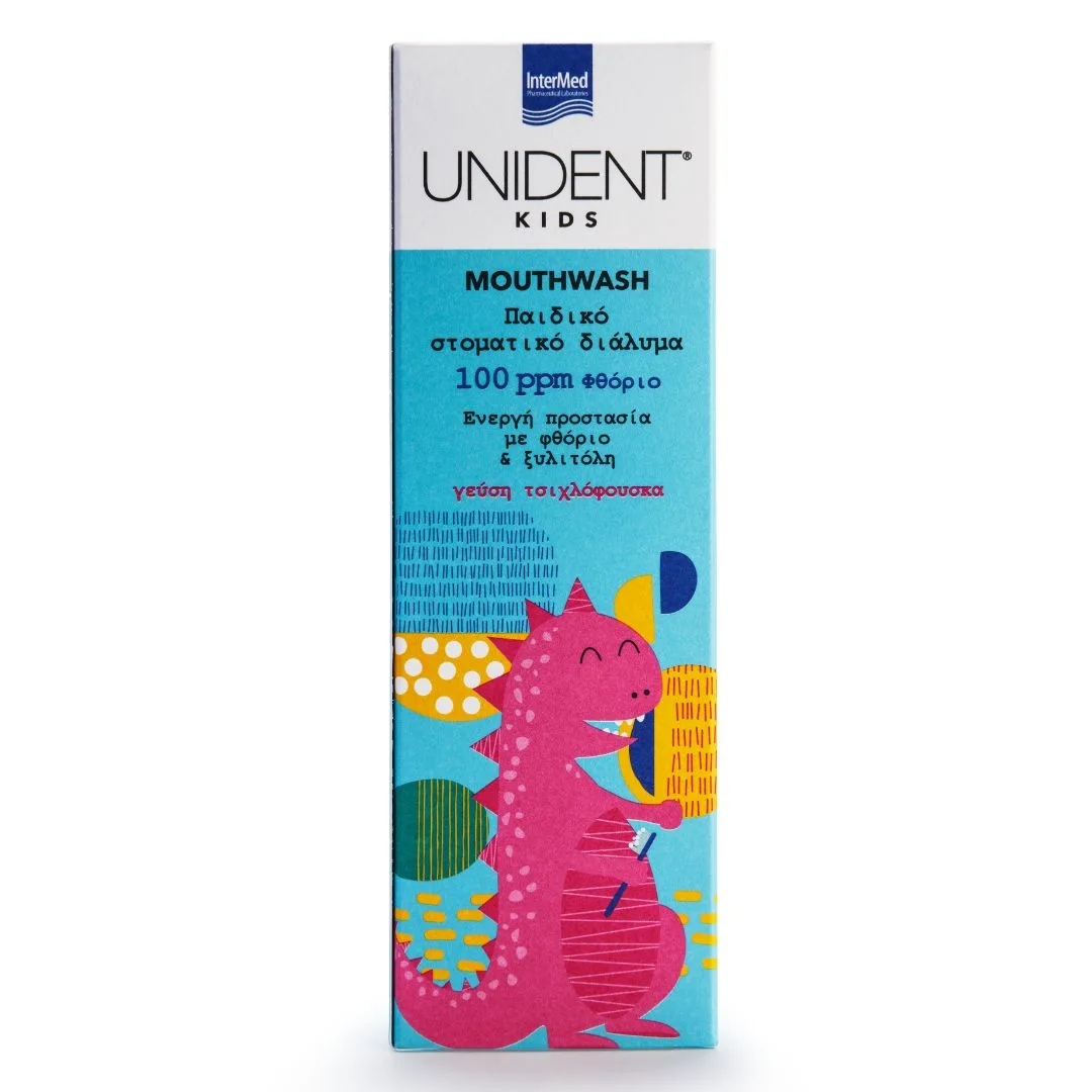 UNIDENT Kids tečnost za ispiranje usta – kutija