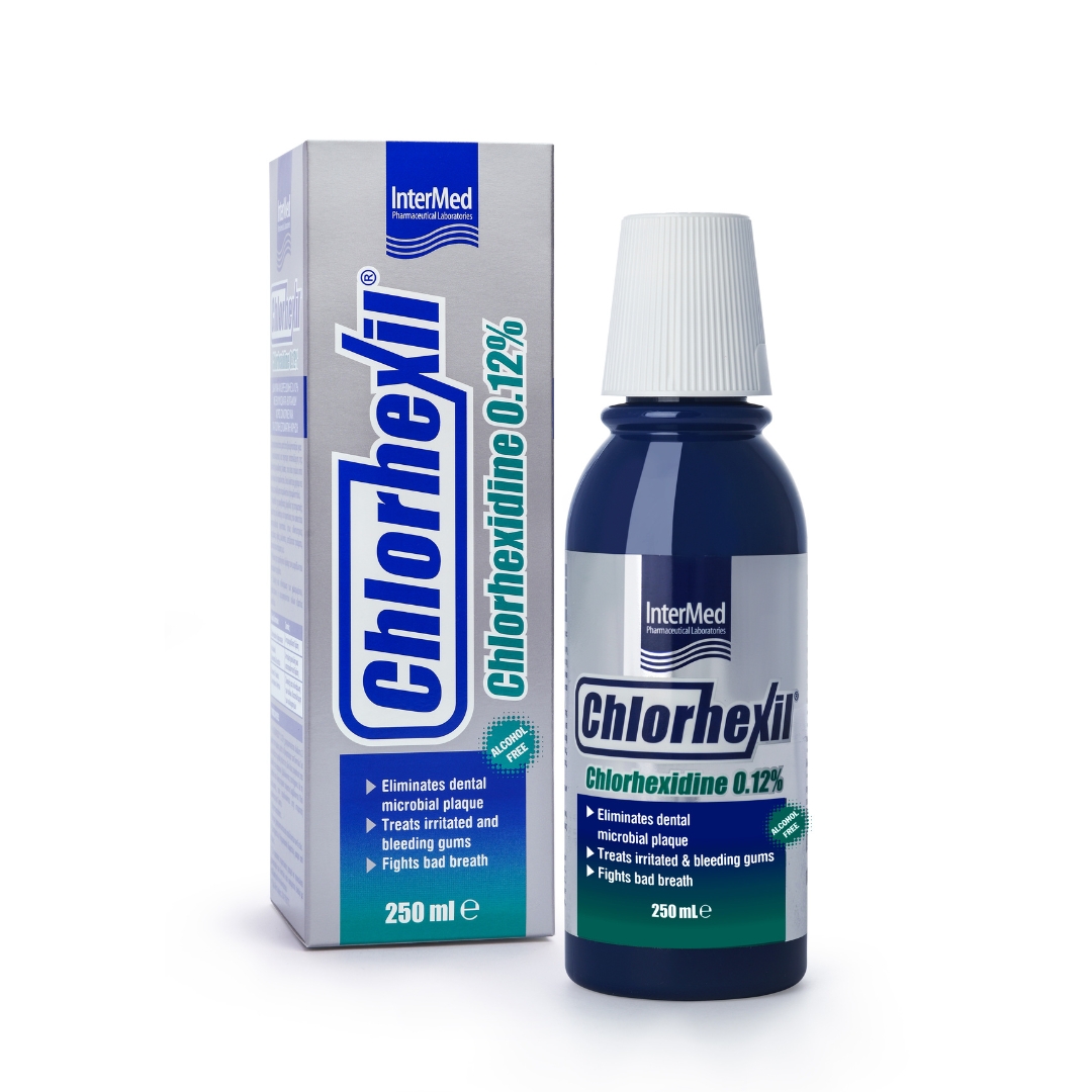 CHLORHEXIL 0,12% rastvor za ispiranje usta, višestruka zaštita usne duplje – 250ml
