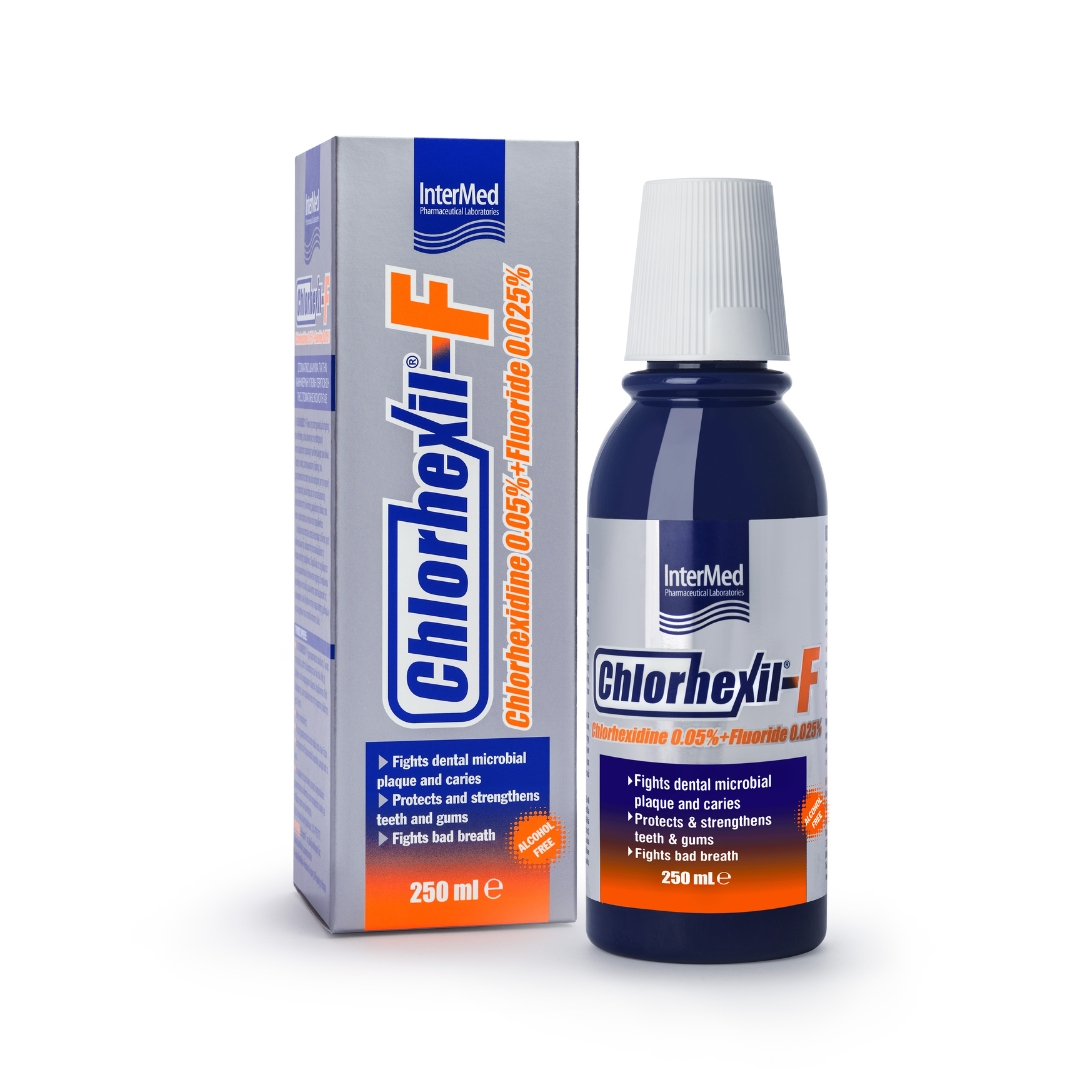 CHLORHEXIL-F rastvor za ispiranje zuba, višestruka zaštita usne duplje – 250ml