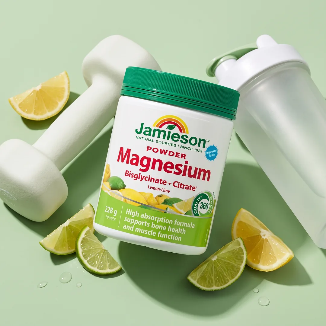 Jamieson Magnezijum bisglicinat + citrat u prahu, limun-limeta, 228 g