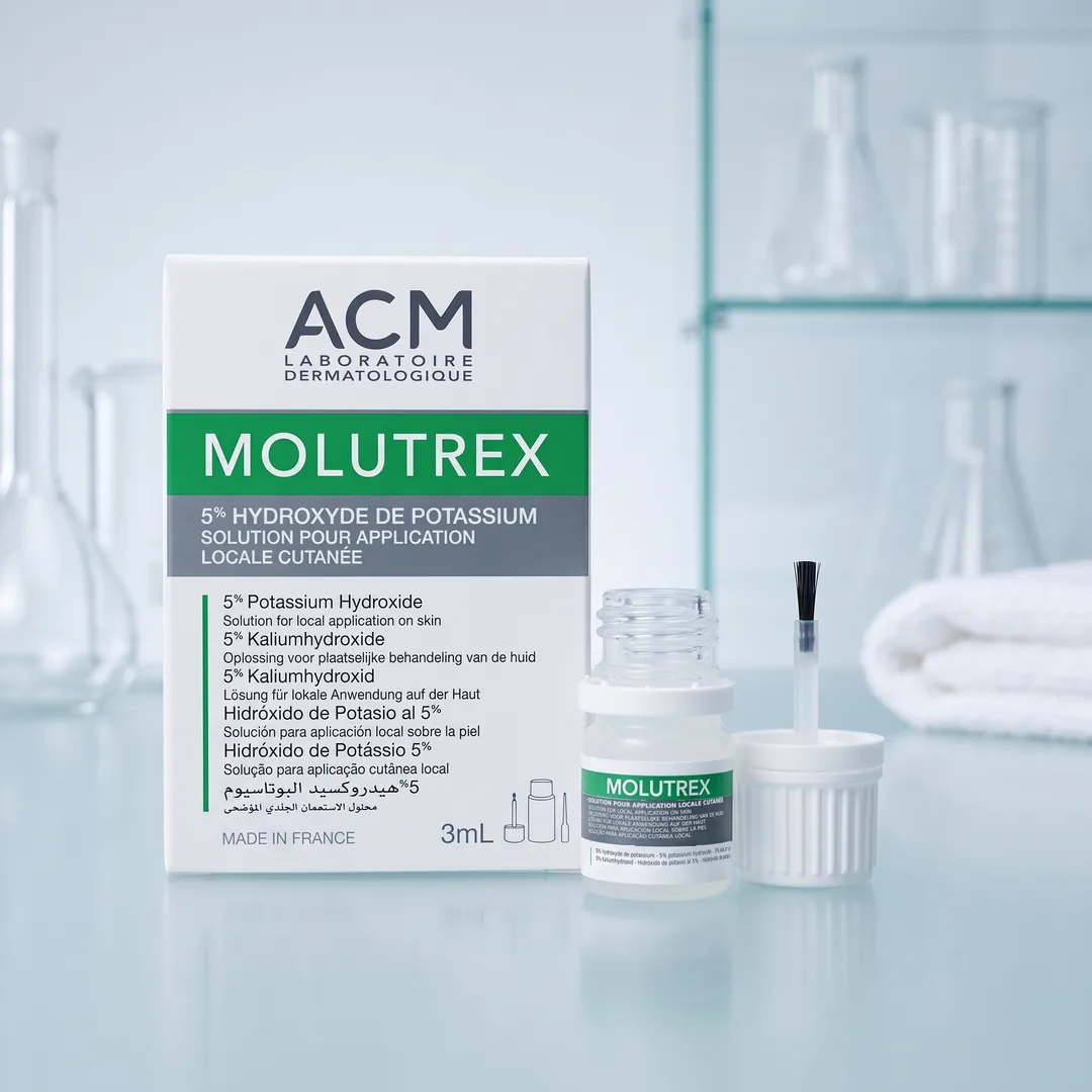 MOLUTREX 5% rastvor za virusne bradavice, 3 ml
