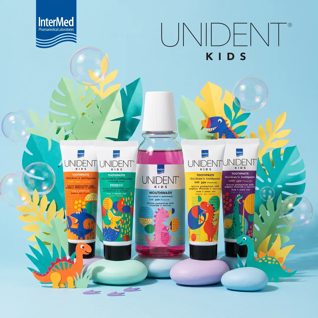 UNIDENT Kids paste za zube i tečnost za ispiranje usta za djecu