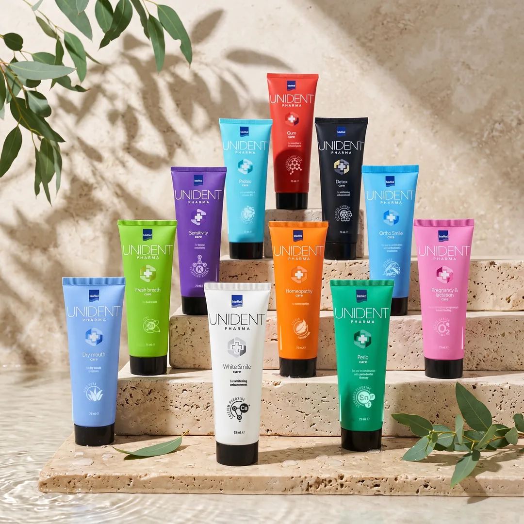 UNIDENT Pharma paste za zube – linija za posebne potrebe